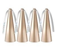 Glovv Ventilatore per mosche da tavolo, per alimenti all'aperto e al chiuso, per evitare le mosche, confezione da 4 ventole portatili a batteria, girevoli per tavolo