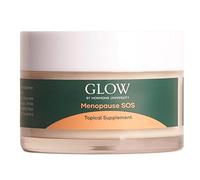 Glow Botanica | Crema di igname selvatico per sollievo da perimenopausa e menopausa - Integratore topico senza ormoni per vampate di calore e sudorazione notturna -1 mese di fornitura