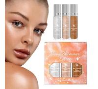 Glow - Bronzer liquido illuminante, palla a rullo illuminante, strumento