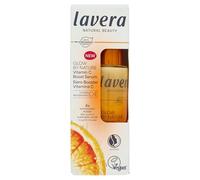 Glow By Nature Siero Booster Vitamina C - idratazione intensa - rinfresca & leviga - riduce le macchie da iperpigmentazione & le cicatrici da acne - Q10 - vegan - cosmetici naturali - 30 ml