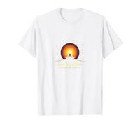 Glow from Within: Yoga Meditazione Spirituale Maglietta, Uomo, Bianco, 4XL