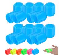 Glow-In-The-Dark Car Tire Valve Cap Set, Fluorescent Valve Caps, Waterproof Luminous Car Tire Valves Caps, Easy To Install No Tool Required For Vehicle Bikes (Blue,24pcs)