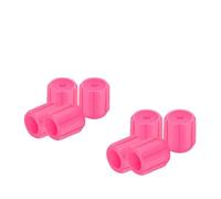 Glow-in-The-Dark Car Tire Valve Cap Set, Light Up Tire Valve Caps, Glow Tire Valve Caps, Accessories for Safe Night Driving for Car Truck SUV Motorcycles Bike, Easy-to-Install (8pcs-C)