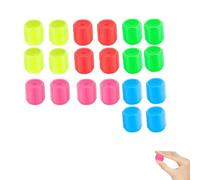 Glow-in-The-Dark Car Tire Valve Cap Set - Waterproof Luminous Fluorescent Stem Caps, Easy to Install No Tool Required, for Most Vehicle Tires (Mix*20)