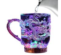 Glow in the Dark Cup - illumina la coppa per feste acriliche | Tumbler a led da bere per feste di Natale | Tagni bagliori che cambiano a colori | Tazze riutilizzabili durevoli per eventi notturni e ba