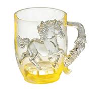 Glow in The Dark Cups | LED Color Changing Water-Activated Horse | Glow Cof