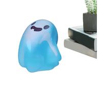 Glow In The Dark Ghost Figurines - Cute Luminio, Statua In Resina | Tiny Halloween, Arredamento Fantasma Esterno Interno | Figurina Luminosa Con Scatola Regalo Per Soggiorno Camera Da Letto