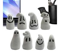 Glow In The Dark Ghost Figurines - Luminous Mini Resin Cute Figurines
