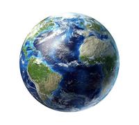 Glow in The Dark Luminous Planet Earth Wall Art Sticker Decal s Bedroom Decor