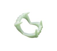 Glow In The Dark Vampire Fangs Plastic Teeth Costume Accessory Party Favors