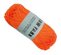Glow In The Dark Yarn - 2mm Luminous Polyester Crochet Yarn | 50g | 50g 2mm Glow in the Dark Polyester Yarn, 10x5x5cm DIY Crochet and Hand Knitting Thread for Christmas Crafts, Decor and Projec
