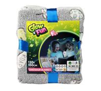 Glow N Fun Glow in the Dark Deken Dino 130x150cm NUOVO