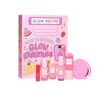 Glow Recipe Set per la cura della pelle coreana - nebbia fine anguria, gocce di rugiada, tonico viso PHA, crema idratacente al succo rosa, gocce di sfocatura alla fragola