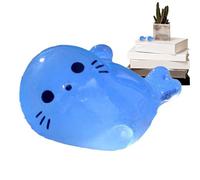Glow Resin Animals - Miniature Resin Figurine | Little Small Seal for Garden Landscape Animal Theme Decoration for Doll House Decoration