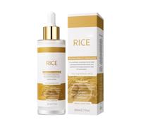 Glow Rice Ampoule Duo, fiala di riso bianco + fiala di riso nera, esfoliante delicato per il viso, Glow Rice Ampoule Duo giorno e notte, rimozione dei punti neri, perfezionamento dei pori, cura