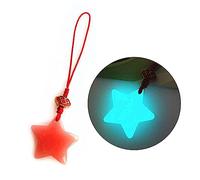Glow Star Charm Dieci Catena Portachiavi Auto Pendente Appeso Borsa Decorazione Cinghia Donna Accessori per Borse Uomini e Donne Ciondolo Multiuso Portachiavi Accessori Decorazione Borsa, フリーサイズ