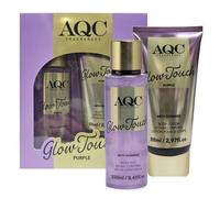 Glow Touch Gold set donna brillantini Acqua corpo 250ml + body lotion 88ml