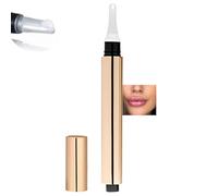 Glow Tulip Lip Plumper, gloss hydratant transparent, stick repulpant à base de silicone, rehausseur naturel des lèvres, longue tenue, huile hydratante pour les lèvres pour femmes (GOLD)