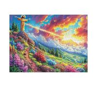 Glow Valley Puzzle 500 Pezzi Rompicapo Antistress Premium Vale Radiance Arch Pressione Ridotta Dopo Il Lavoro Attività Rigenerante Regalo Per Chi È Stressato 500 PCS