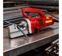 Glowdora Cesoia Elettrica Portatile per Tondini di Acciaio da 1250 W, Utensile da Taglio Idraulico, Cesoia Idraulica per Tondini di Acciaio, Taglia Barre d'Acciaio da 4-20 Mm in 3,5 Secondi