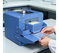 Glowdora Macchina Termosaldatrice Automatica 300 W, Saldatrice A Nastro Continuo 6 M/Min, Sigillatrice per Sacchetti, Acciaio Inossidabile per Sacchetti in PVC, Film, Sacchetti in Carta Kraft