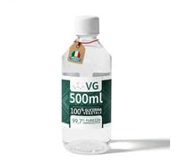 GLOWELL Glicerina Vegetale Grado di Purezza 99,7%, Glicerina Alimentare per Cosmesi, Base Vegetale per Sapone e Vaporizzazione. Made in Italy (500 ml)