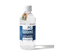 Glowell Glicole Propilenico Grado di Purezza Farmaceutica 99.9%, Base Neutra Multiuso per Uso Cosmetico come Idratante e creazione Liquidi. Insapore e Inodore Made in Italy (500 ml)
