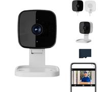 Glowflip Security Camera, 5G Dual-Band Smart 2MP Security Camera with HD Night Vision, Voice Intercom, And WiFi Mobile Monitoring, Smart Alert, for Home Yards Garage (32GB Memory Card)