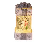 Glowing Babbo Natale Christmas Decoration - Christmas Globe Lantern | Tabletop Decor Christmâs Lanterns | Lanterns Decorative Christmâs Lamp | Babbo Natale Snowman Snow Globe Lighted