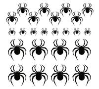 Glowing Bat/Spiders PVC Wall Sticker Set 24PCS LED Decorazione di Halloween Per Indoor Outdoor Party Setup Misteriosa Decorazione Della Parete di Halloween