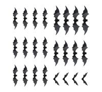 Glowing Bat/Spiders PVC Wall Sticker Set 24PCS LED Decorazione di Halloween Per Indoor Outdoor Party Setup Indoor Outdoor Decorazione di Halloween