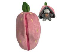 Glowing Breathing Plush Toy | Plush, 30x10cm | Light Up Sleep Aid For