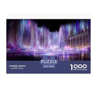Glowing Cascata Puzzles 1000 Pezzi Gioco Di Sfida GioGattotolo Adulti E Oltre 12 Anni Arcobaleno Gioco Di Puzzle Sfida EduGattoiva Rilassamento Regalo Decorazione Casa 70x50cm/1000pcs