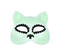 Glowing Cats Face Masquerade Halloween Costume per donne uomini Cosplay Masquerade Halloween Dress Up Costume Accessorio