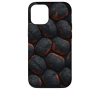 Glowing Charcoal Briquettes for Grillmasters and Smokers Custodia per iPhone 12/12 Pro