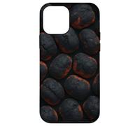 Glowing Charcoal Briquettes for Grillmasters and Smokers Custodia per iPhone 12 mini