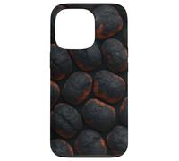 Glowing Charcoal Briquettes for Grillmasters and Smokers Custodia per iPhone 13 Pro