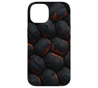 Glowing Charcoal Briquettes for Grillmasters and Smokers Custodia per iPhone 14