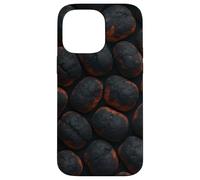 Glowing Charcoal Briquettes for Grillmasters and Smokers Custodia per iPhone 14 Pro Max