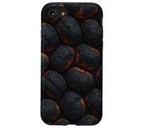 Glowing Charcoal Briquettes for Grillmasters and Smokers Custodia per iPhone SE (2020) / 7/8