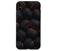 Glowing Charcoal Briquettes for Grillmasters and Smokers Custodia per iPhone XS Max