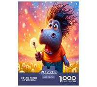 Glowing Dandelion 1000 Pezzi Puzzle Classici Per Adulti E Bambini A Partire Da 12 Anni Giochi Educativi Giocattoli Sfida Impossibile - Regalo Per Amore E Amico 70x50cm/1000pcs