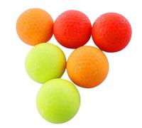 Glowing Golf Balls, 6 Pieces Luminous Double-Layer, Sports Gear | Funny Golf Balls for Golfer Backyard, Driving Range Training, Ground Course Fairway, Match Glowing Golf, Balls 6 Pieces