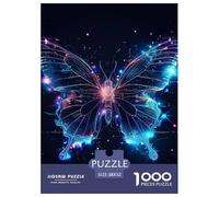 Glowing Insect And Bug Patterns 1000 Pezzi Puzzle Per Adulti E Ragazzi Animal Jigsaw Colorato Classici Regalo Giocattolo La Famiglia Travel Gift Qualità Premium 52x38cm/1000pcs