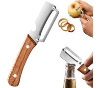 Glowings Vegetable Peeler, Vegetable Shredder Knife, Multi Functionpeeler & Bottle Opener, Ergonomic Kitchen Utensils Suitable for Potatoes, Fruits, Vegetables, And Various Beer Bottles (1 Pcs)