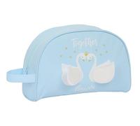 Glowlab CISNES - Borsa per bambini piccola con manico, borsa per bambini, adattabile al carrello, ideale per bambini dai 5 ai 14 anni, versatile, qualità e resistenza, 28 x 10 x 18 cm, colore blu