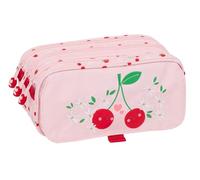 GLOWLAB FRUTITAS - Astuccio triplo grande, astuccio per bambini, ideale per bambini in età scolastica, comodo e versatile, qualità e resistenza, 21,5 x 8 x 10 cm