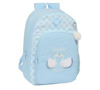 Glowlab M876 Magic Flow - Zaino da scuola, adattabile, ideale per bambini di diverse età, comodo e versatile, qualità e resistenza, colore beige unisex per bambini (confezione da 1), Blu chiaro,