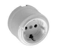 Glowster 2902021 BASE DI SUPERFICIE TONDA PORCELLANA BIANCA F-BRIGHT