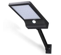 Glowster Applique LED con sensore solare nero